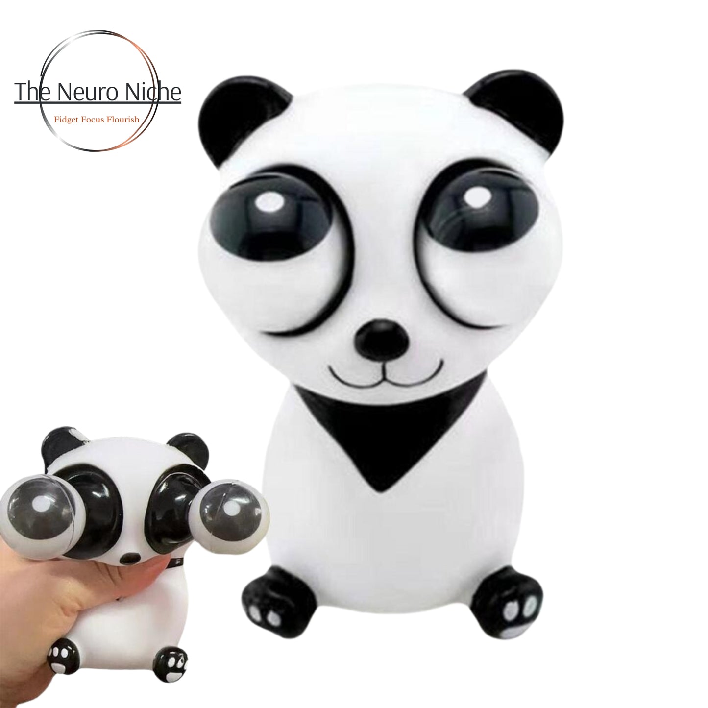 Cartoon Animal Stress Relief Ball Squeeze Eye Ball Pop Decompression Fidget Toy