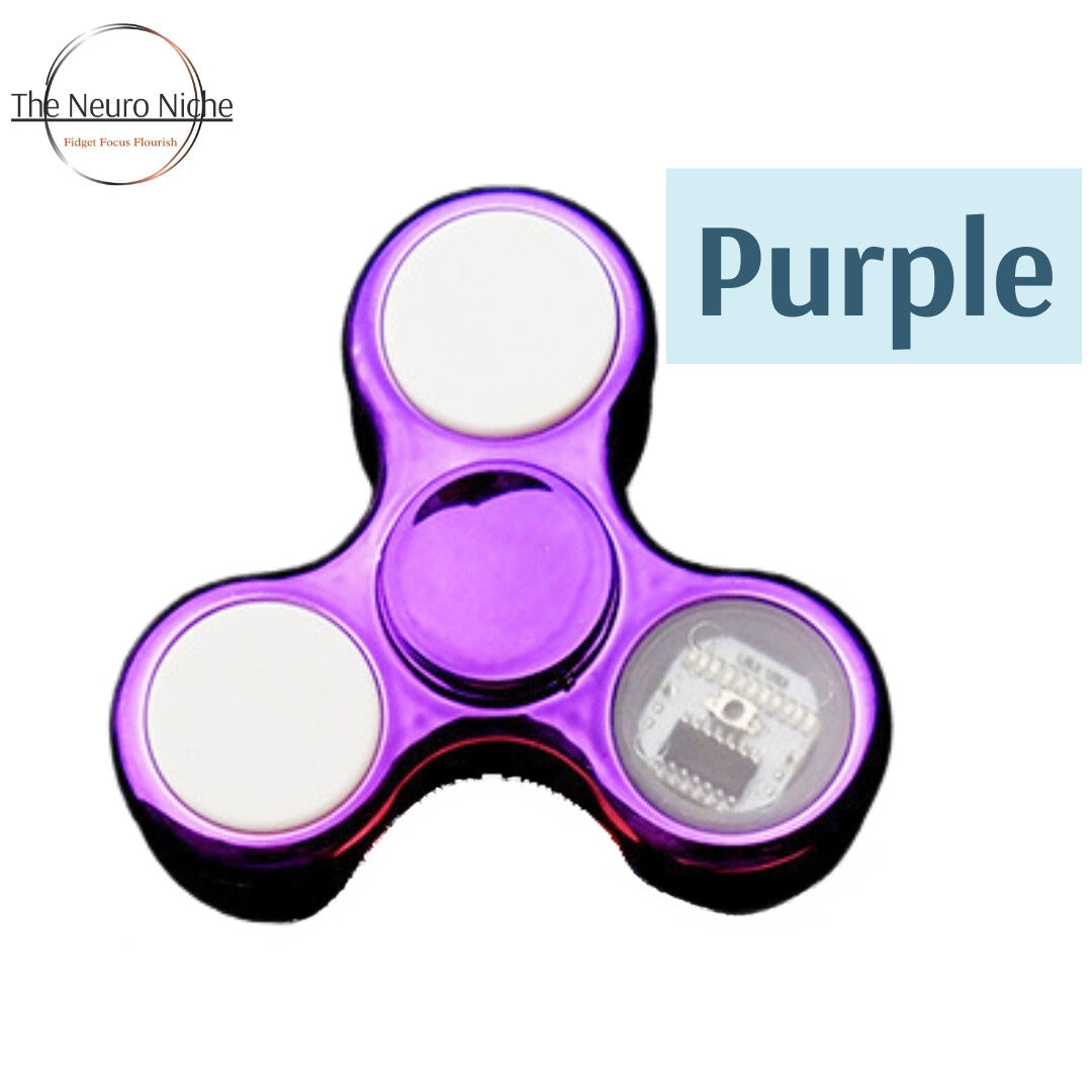 Luminous LED Light - Glow-in-the -Dark Fidget Spinner