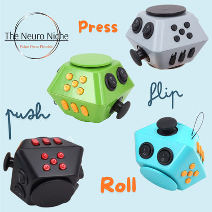 Magic Stress Cube - Fidget Toy for Anxiety Relief and Sensory Stimulation