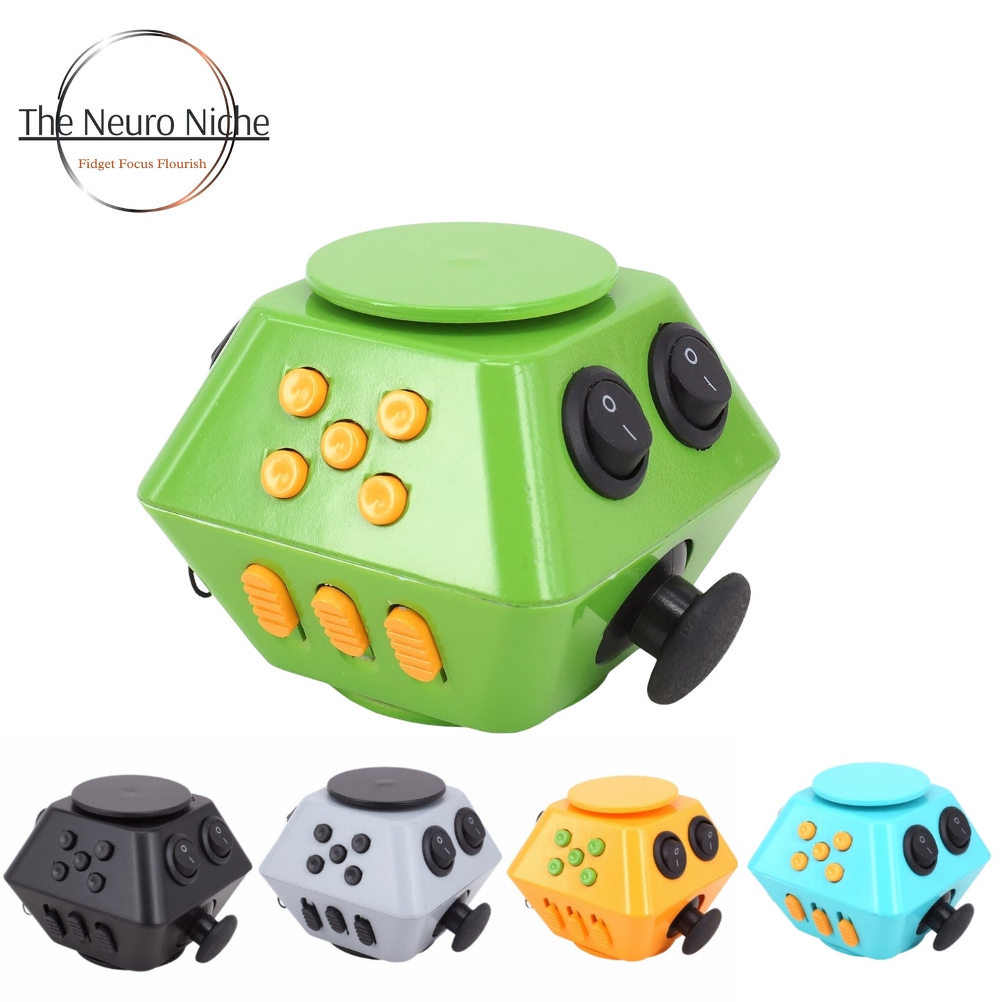 Magic Stress Cube - Fidget Toy for Anxiety Relief and Sensory Stimulation