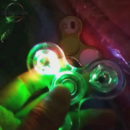 Luminous LED Light - Glow-in-the -Dark Fidget Spinner