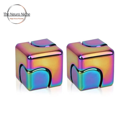 Magnetic Rainbow Finger Tops & Fidget Spinner- Fidget Spinner Cube