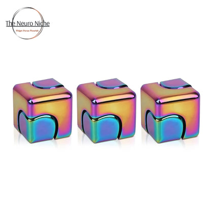 Magnetic Rainbow Finger Tops & Fidget Spinner- Fidget Spinner Cube